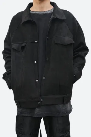 SUEDE TRUCKER