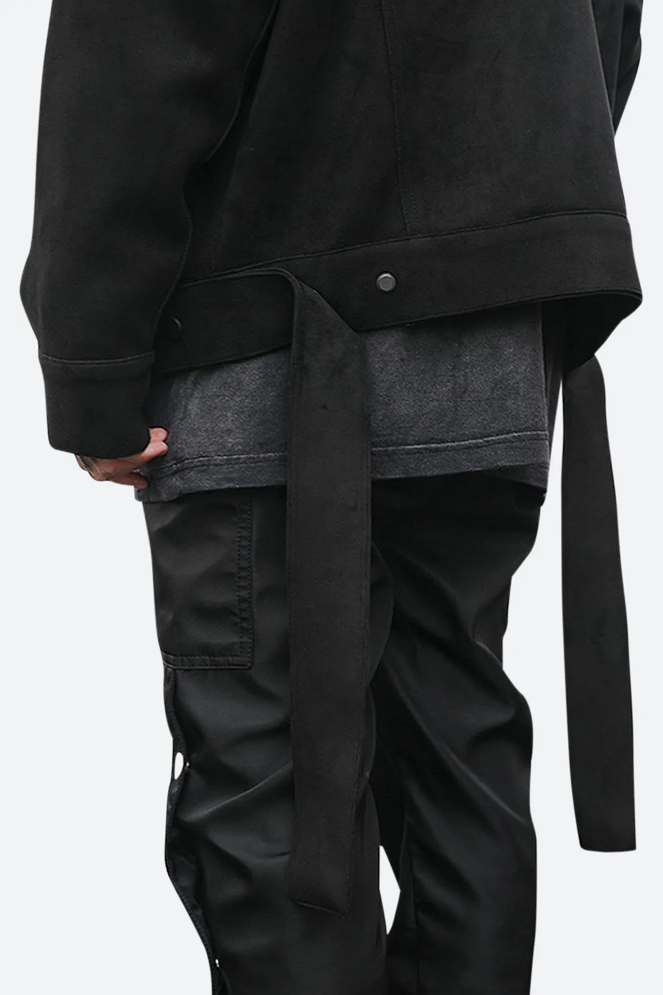 SUEDE TRUCKER