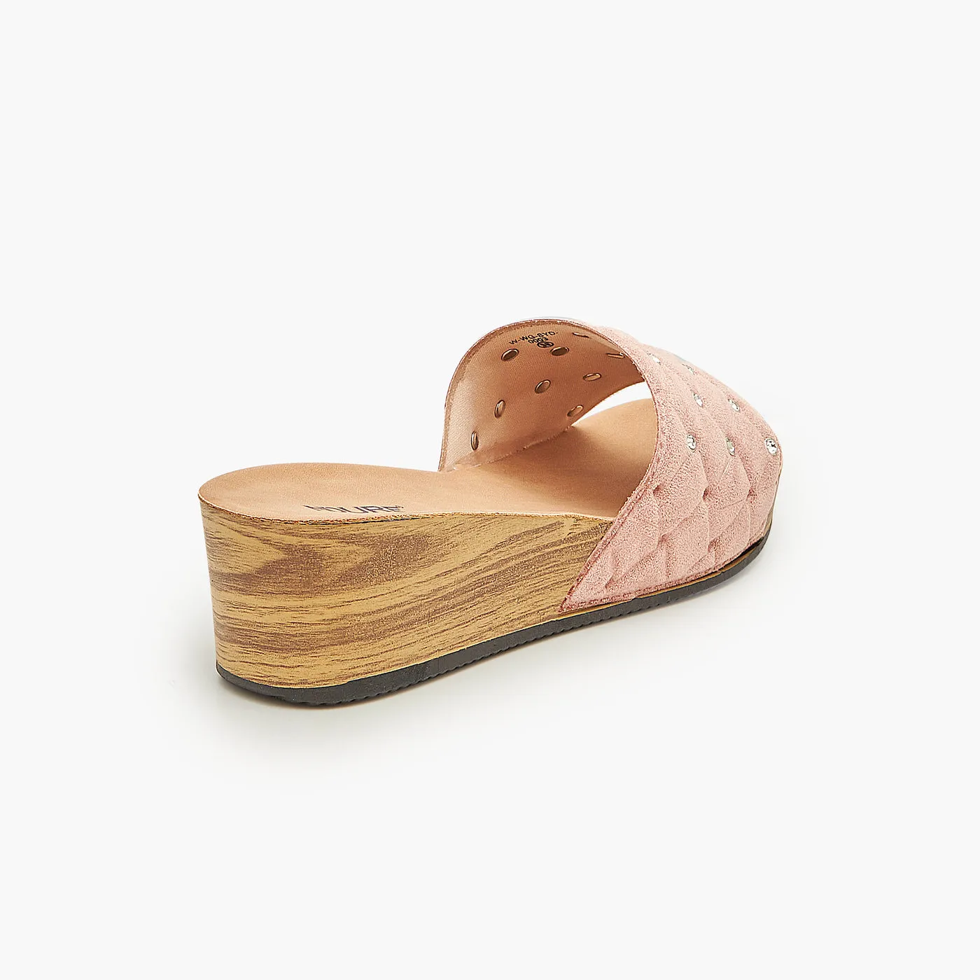 Suede Wedge