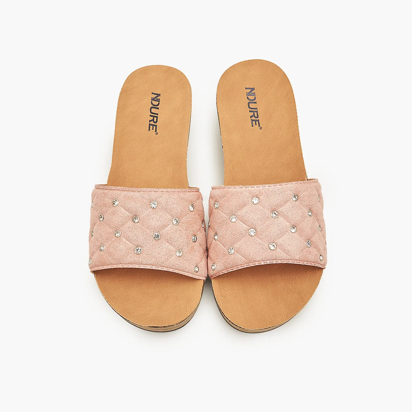 Suede Wedge