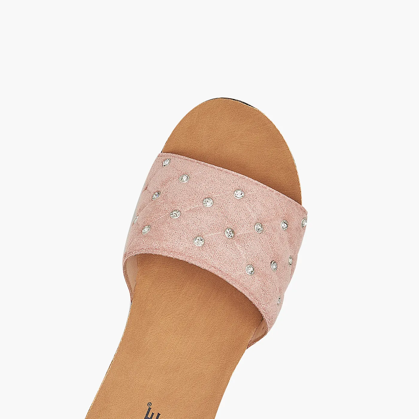 Suede Wedge