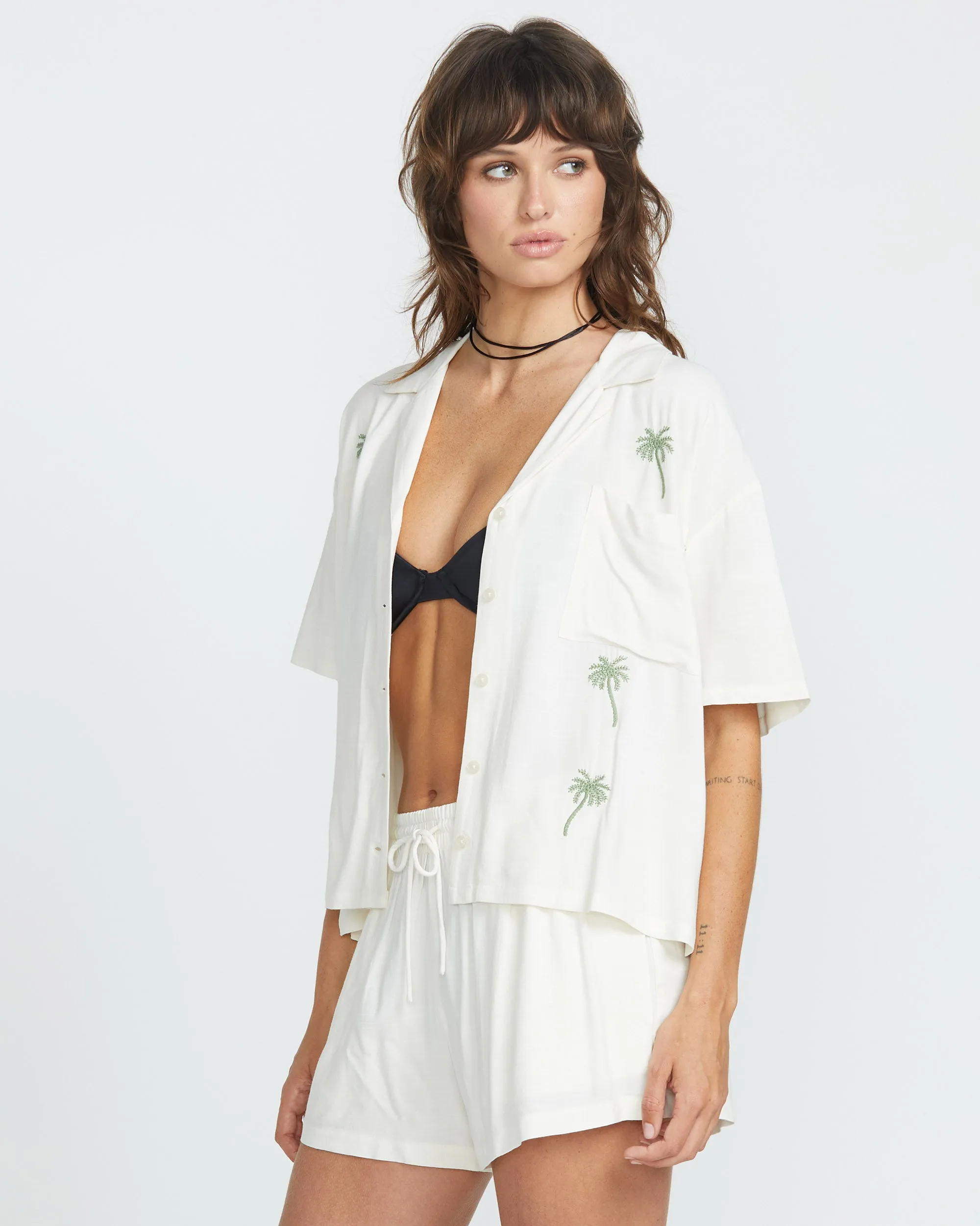 Sun Stunner Shirt - BONE