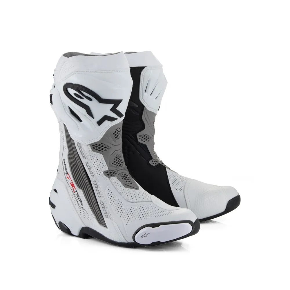 Supertech R Vented Boots White/Mid Gray/Black 44