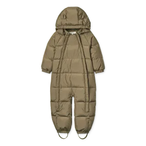 Sylvie Baby Padded Pram Suit Snowsuit (Khaki)