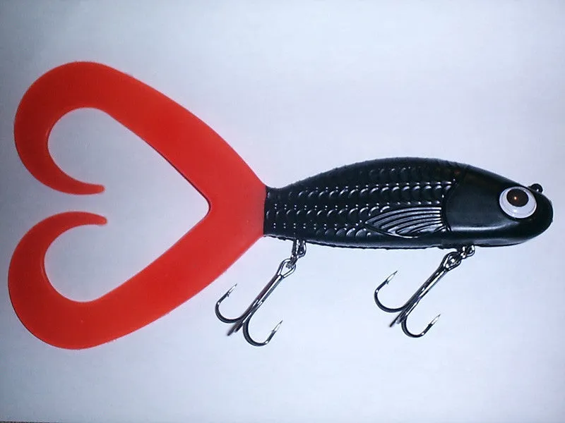 Tackle-Worx Twin Freak Soft Plastic Pike Lure