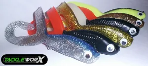Tackle-Worx Twin Freak Soft Plastic Pike Lure