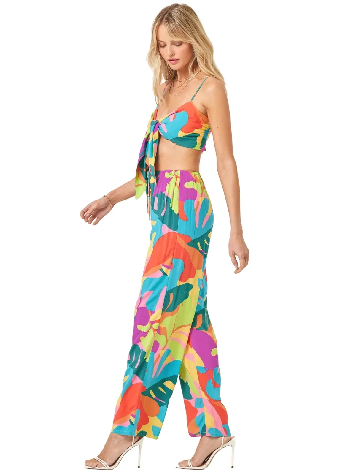 Tanya Crop-Lily Pant ::RET