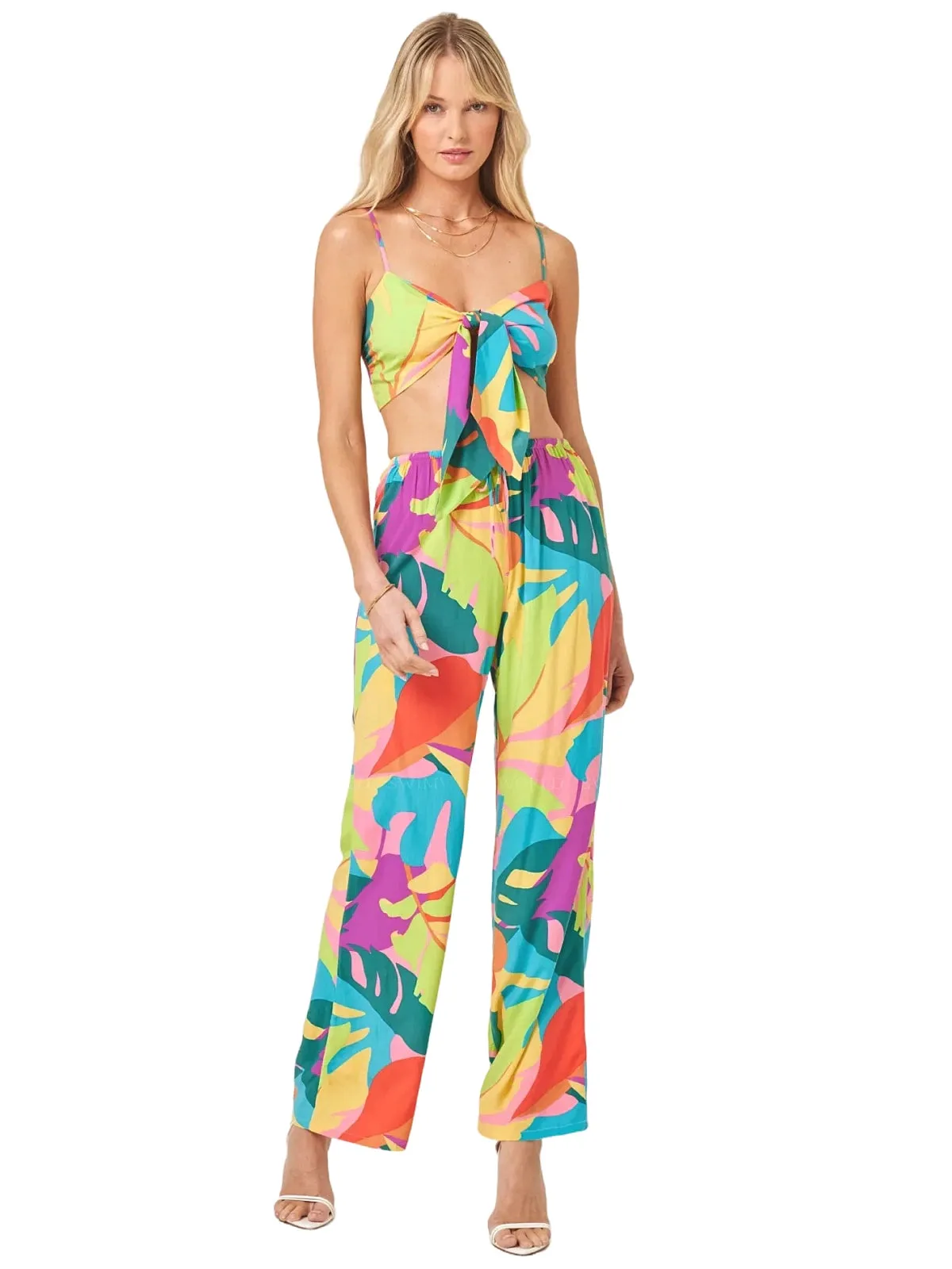 Tanya Crop-Lily Pant ::RET