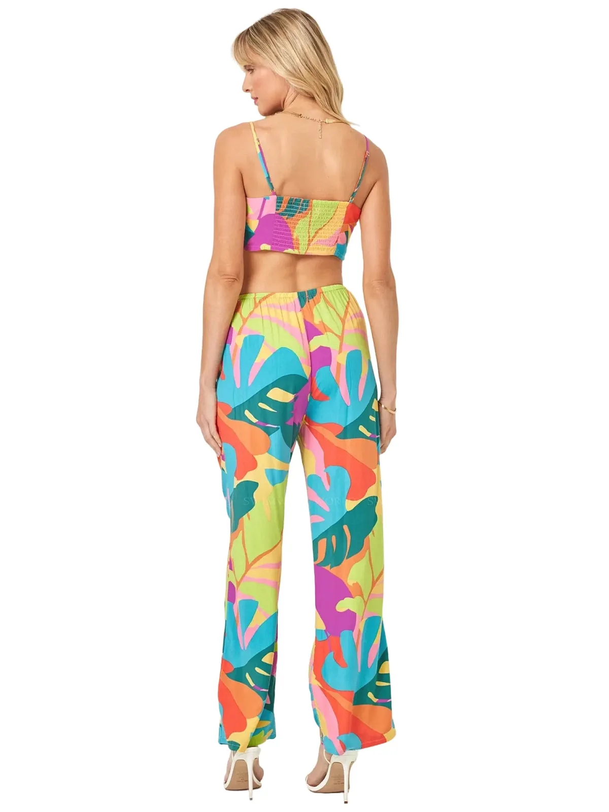 Tanya Crop-Lily Pant ::RET