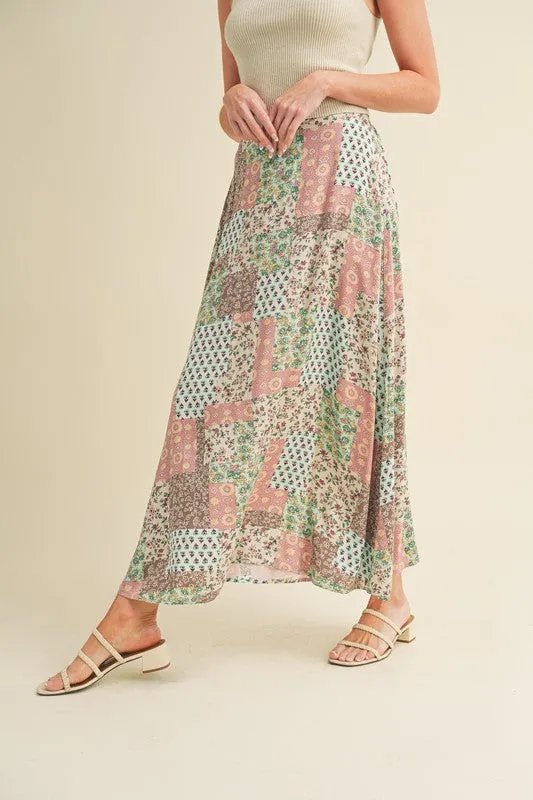 The Meadow Muse Maxi Aemi   Co Printed Maxi Skirt
