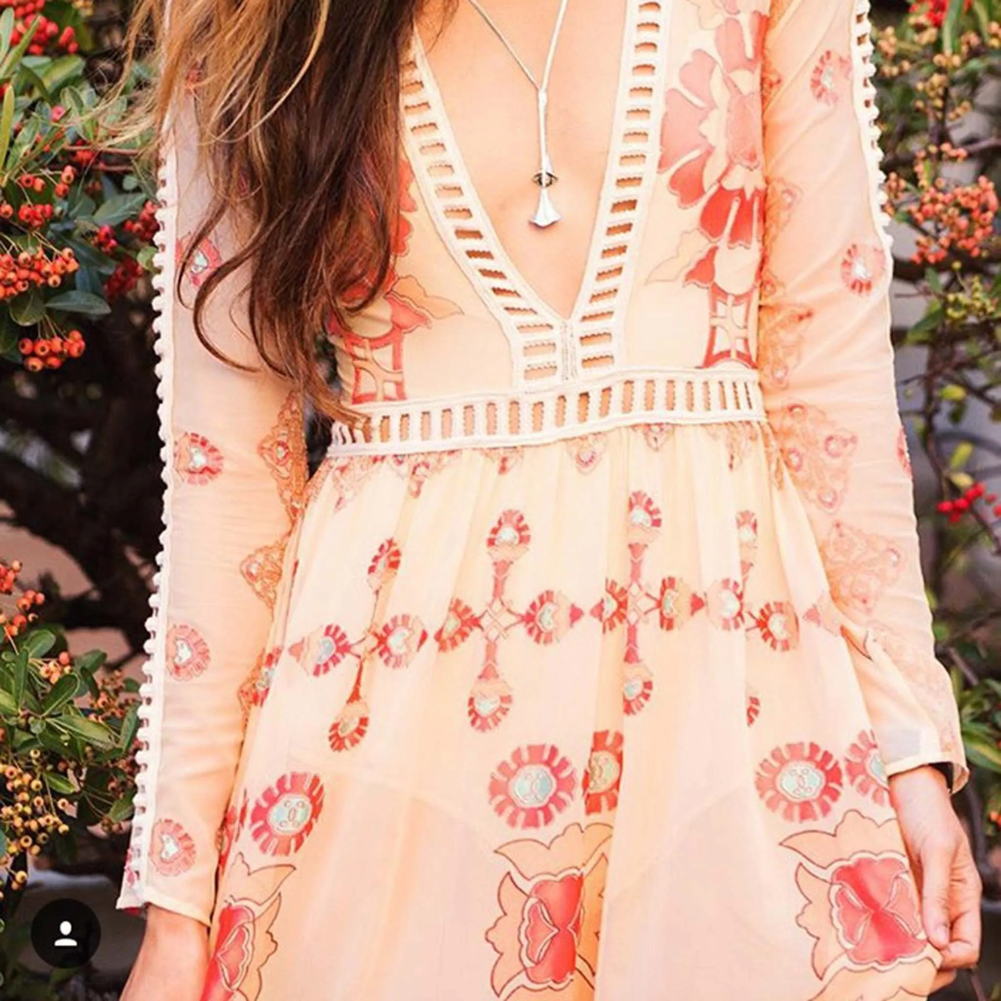 The Medallion Maxi Dress in Mustard (wholesale)