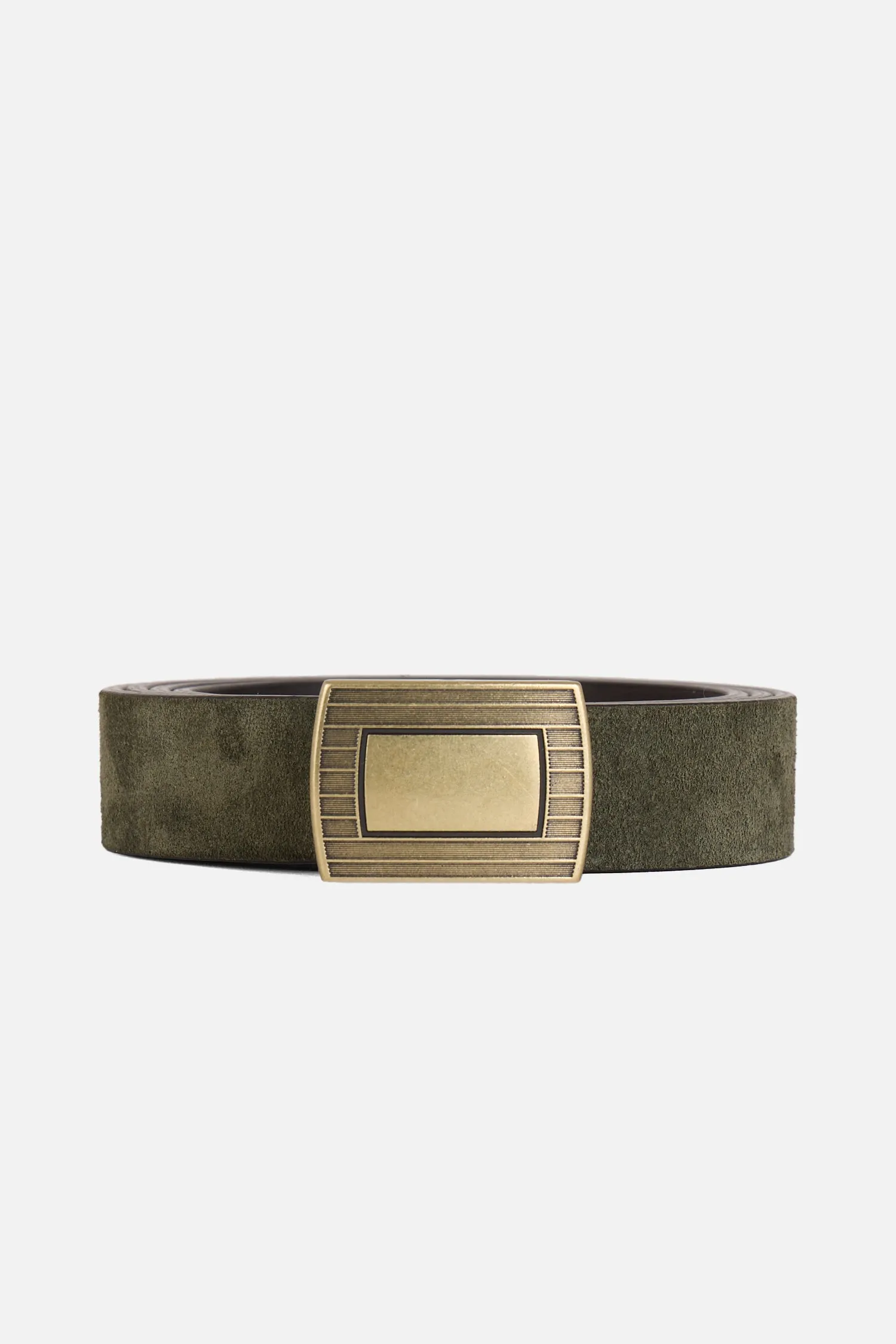 Thin Square Buckle Belt