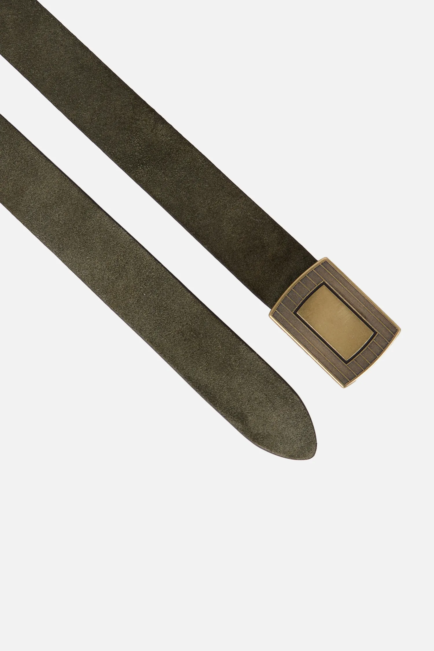 Thin Square Buckle Belt