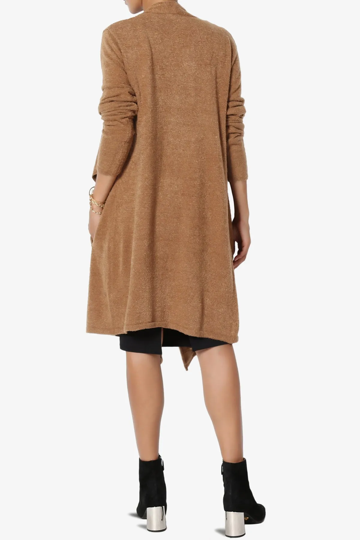 Tish Waterfall Longline Knit Cardigan