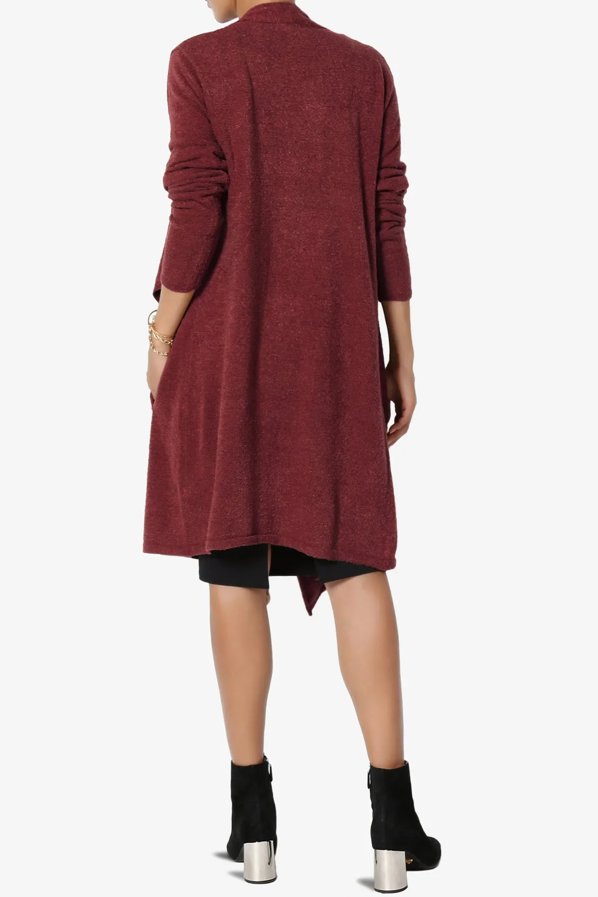 Tish Waterfall Longline Knit Cardigan