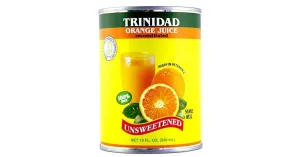 Trinidad Orange Juice Unsweetened 19oz