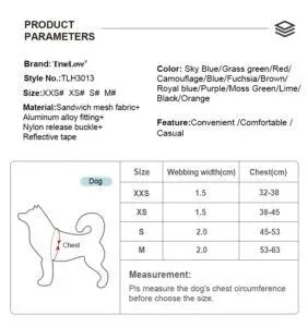 TrueLove Dog Harness TLH30131 - Black