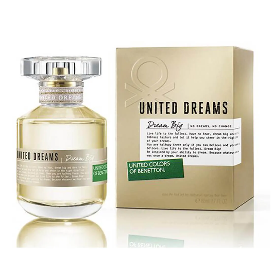 United Colors of Benetton United Dreams Dream Big Eau De Toilette For Women 80ml