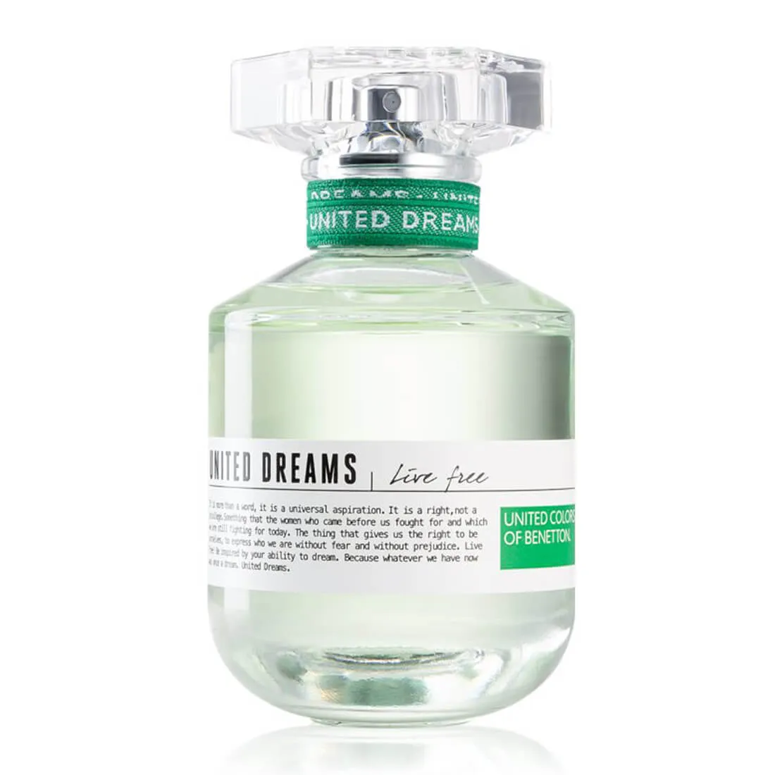 United Colors of Benetton United Dreams Live Free Eau De Toilette For Women 80ml