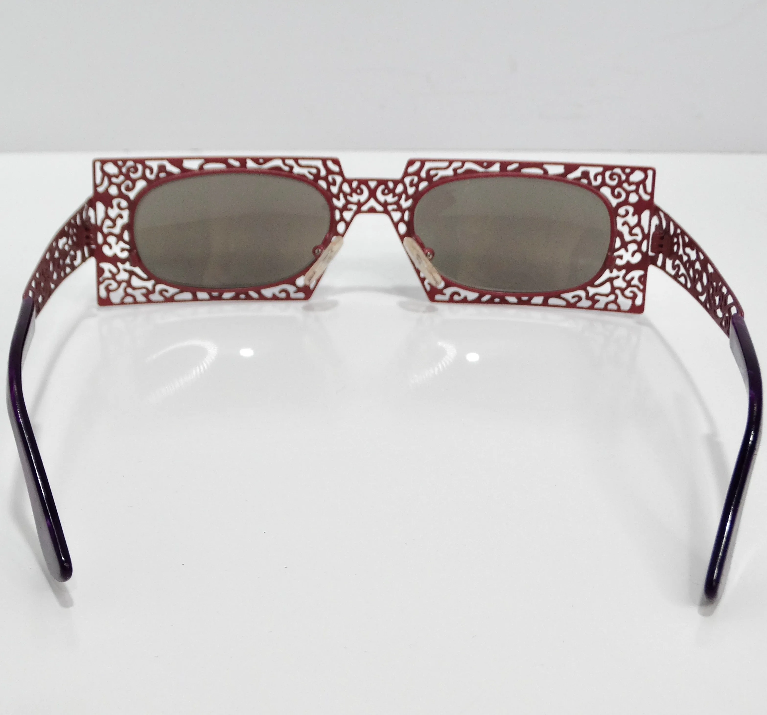 Urbani Venice Purple Laser Cut Sunglasses