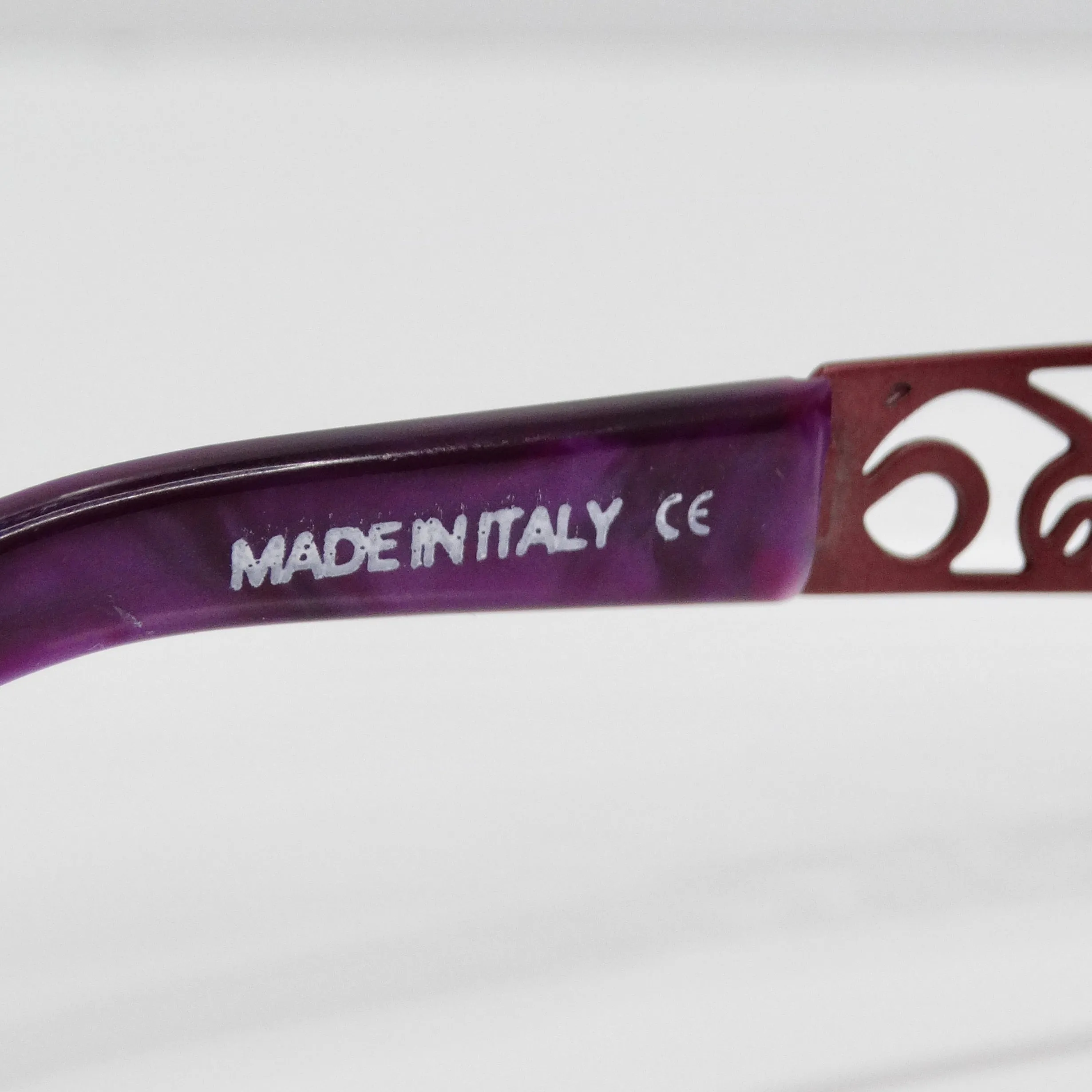 Urbani Venice Purple Laser Cut Sunglasses