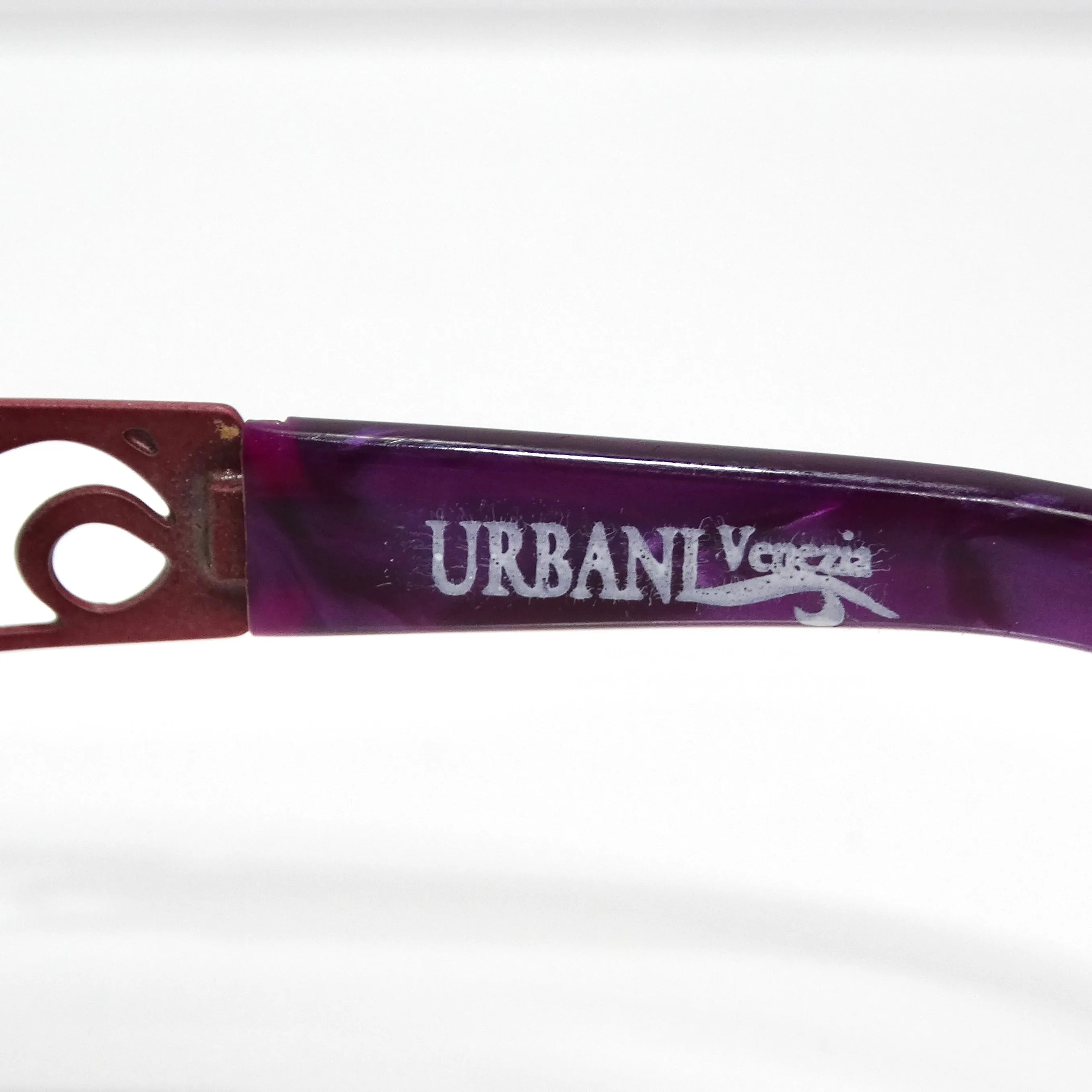 Urbani Venice Purple Laser Cut Sunglasses
