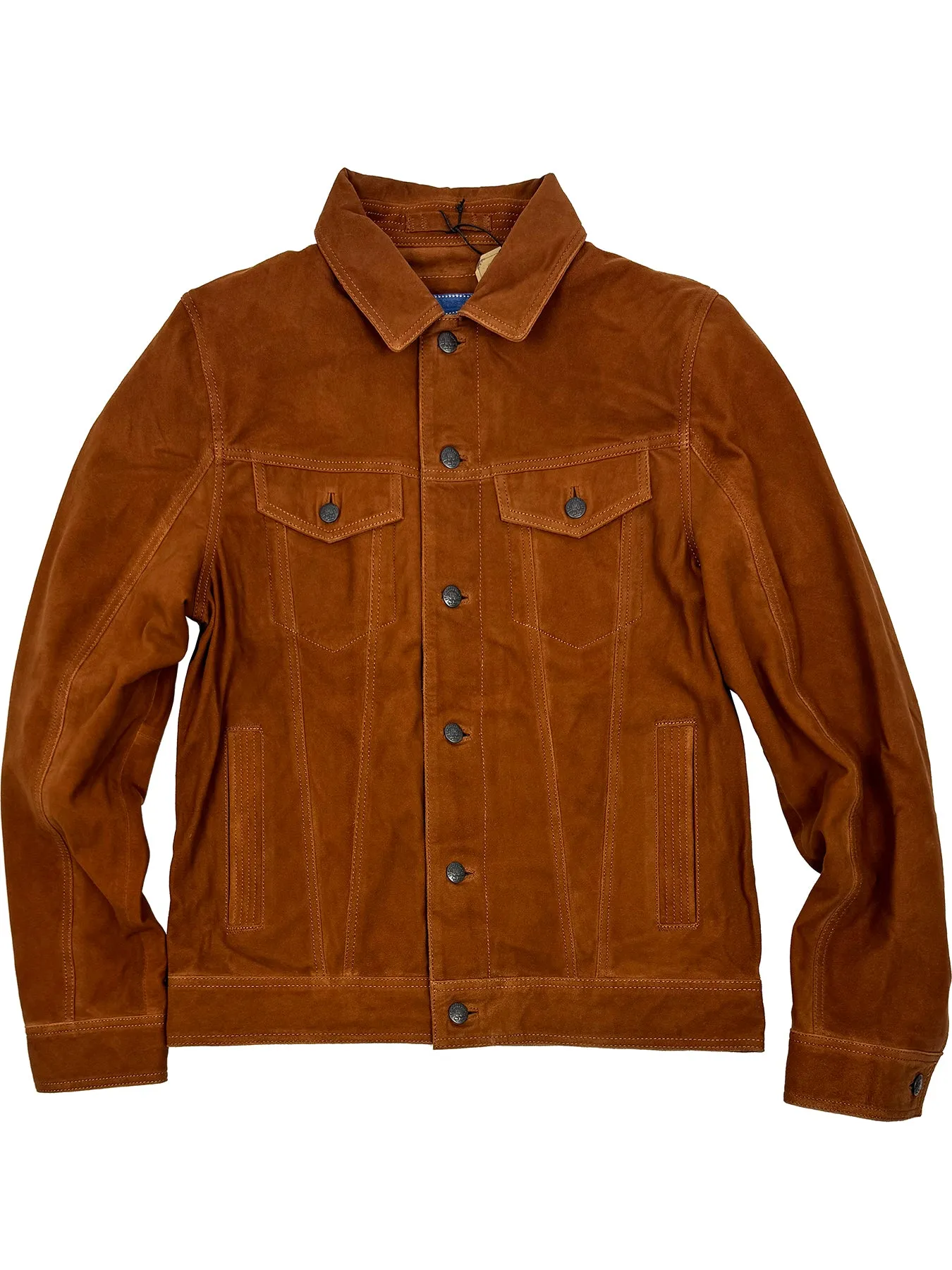 Wilde Suede Jacket Single Malt Brown