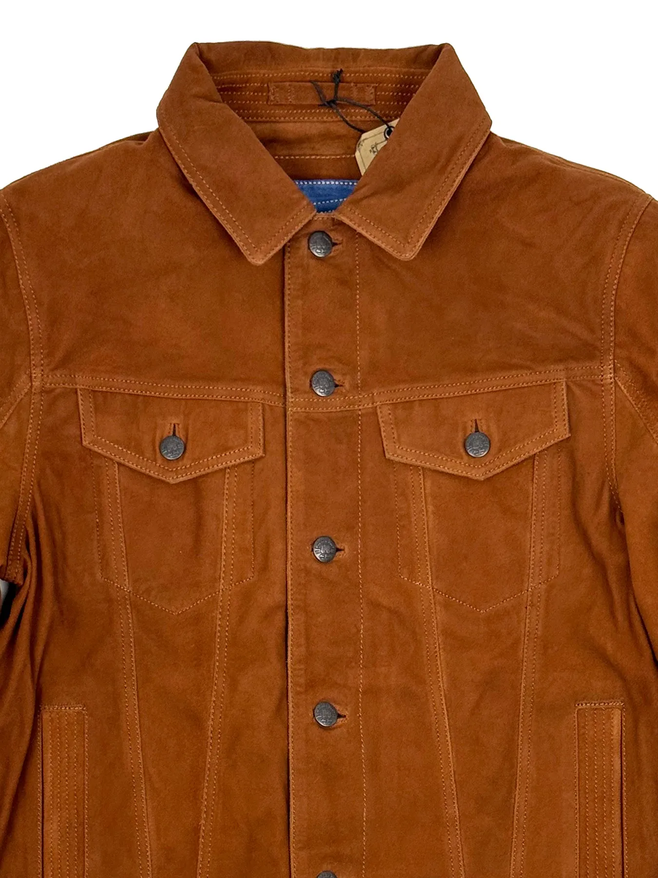 Wilde Suede Jacket Single Malt Brown