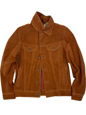 Wilde Suede Jacket Single Malt Brown