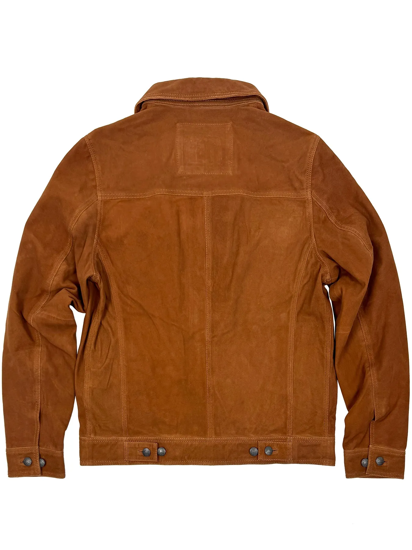 Wilde Suede Jacket Single Malt Brown