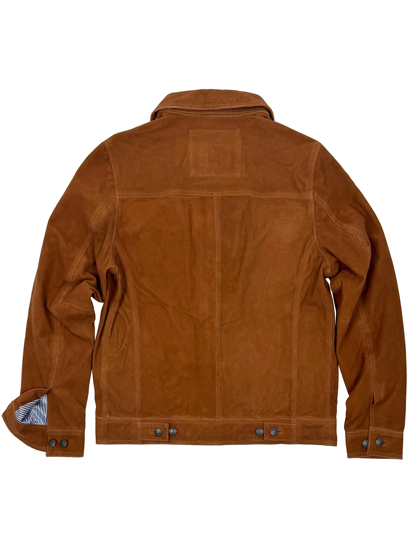 Wilde Suede Jacket Single Malt Brown