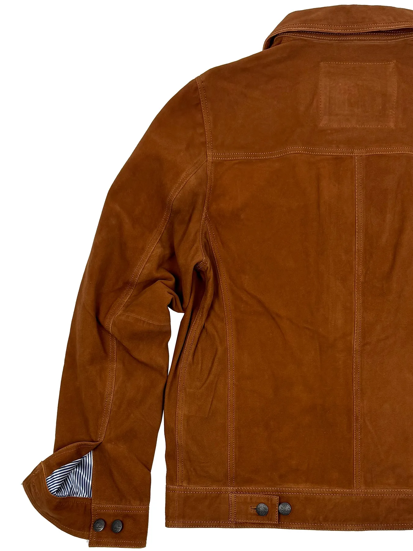 Wilde Suede Jacket Single Malt Brown