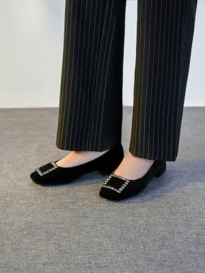 Women's "KOZUE" Buckled Detailing Ballerinas
