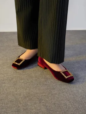 Women's "KOZUE" Buckled Detailing Ballerinas