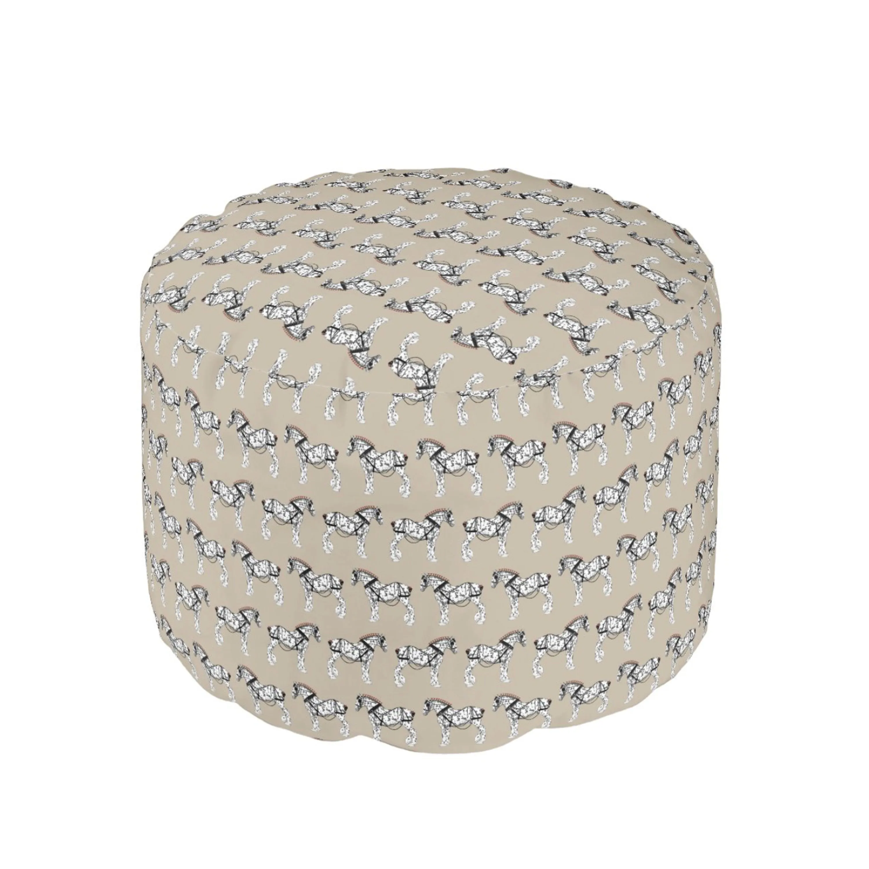 WORKING DRAFT HORSES // POUF