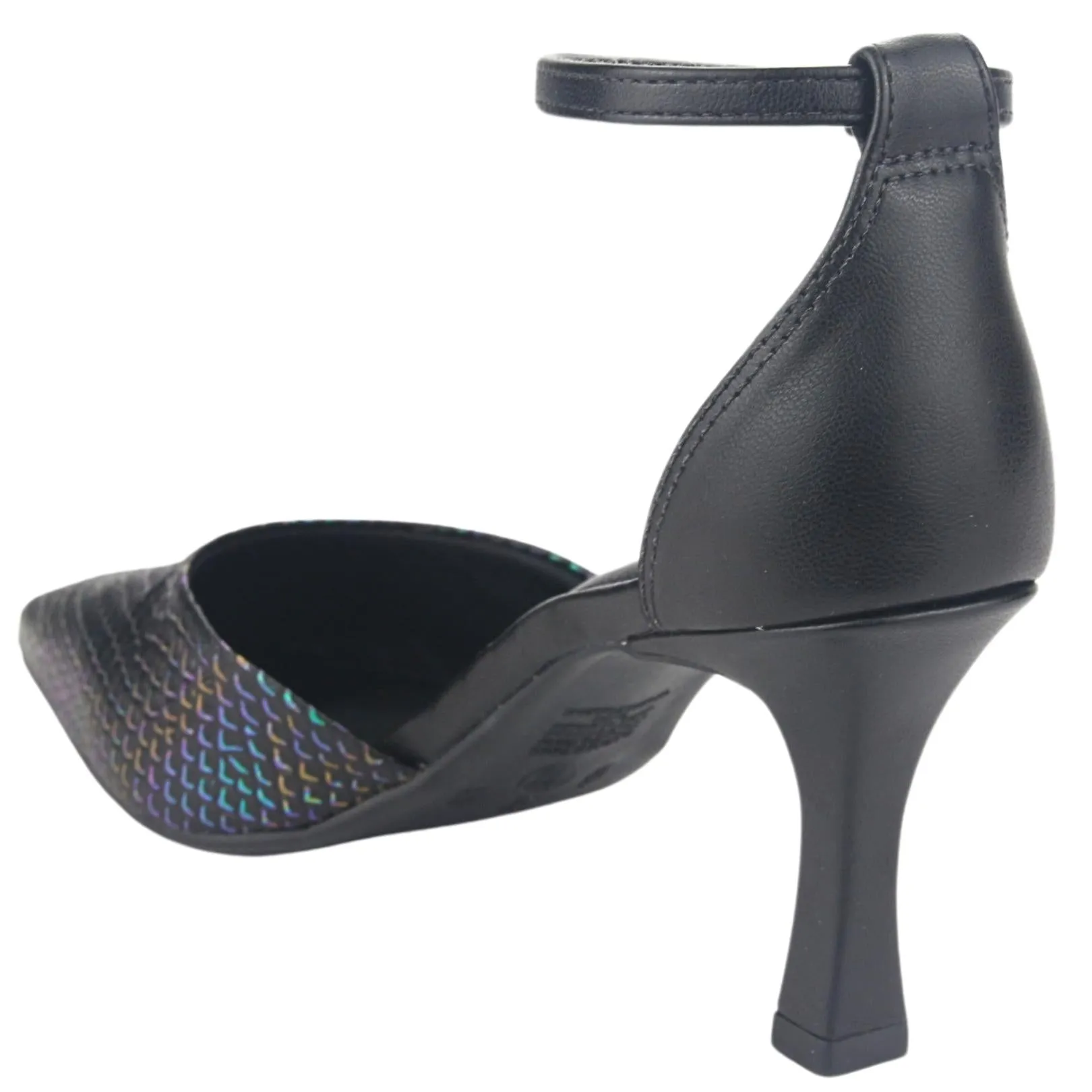 Zapato Via Marte Mujer 23-15706 Preto Casual