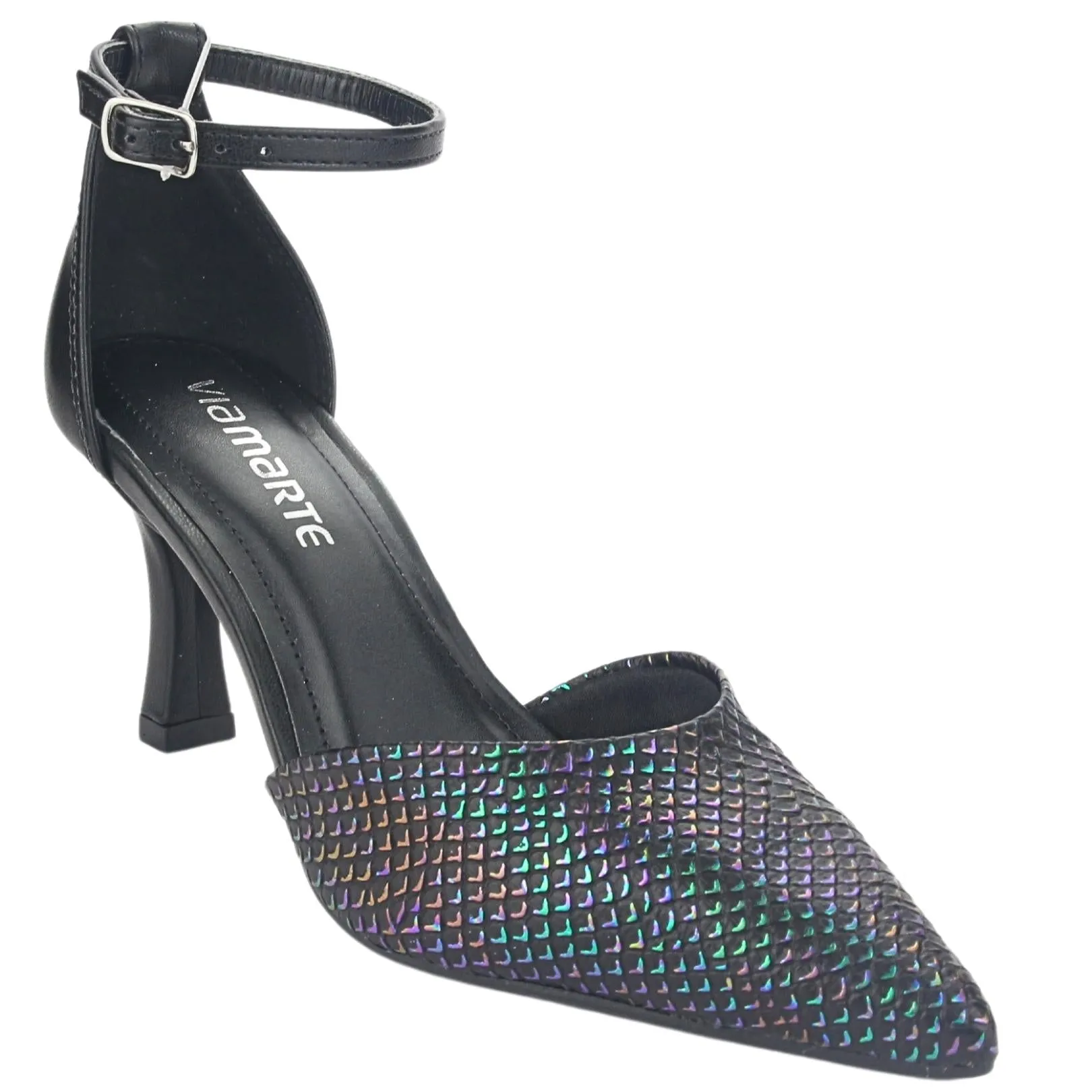 Zapato Via Marte Mujer 23-15706 Preto Casual