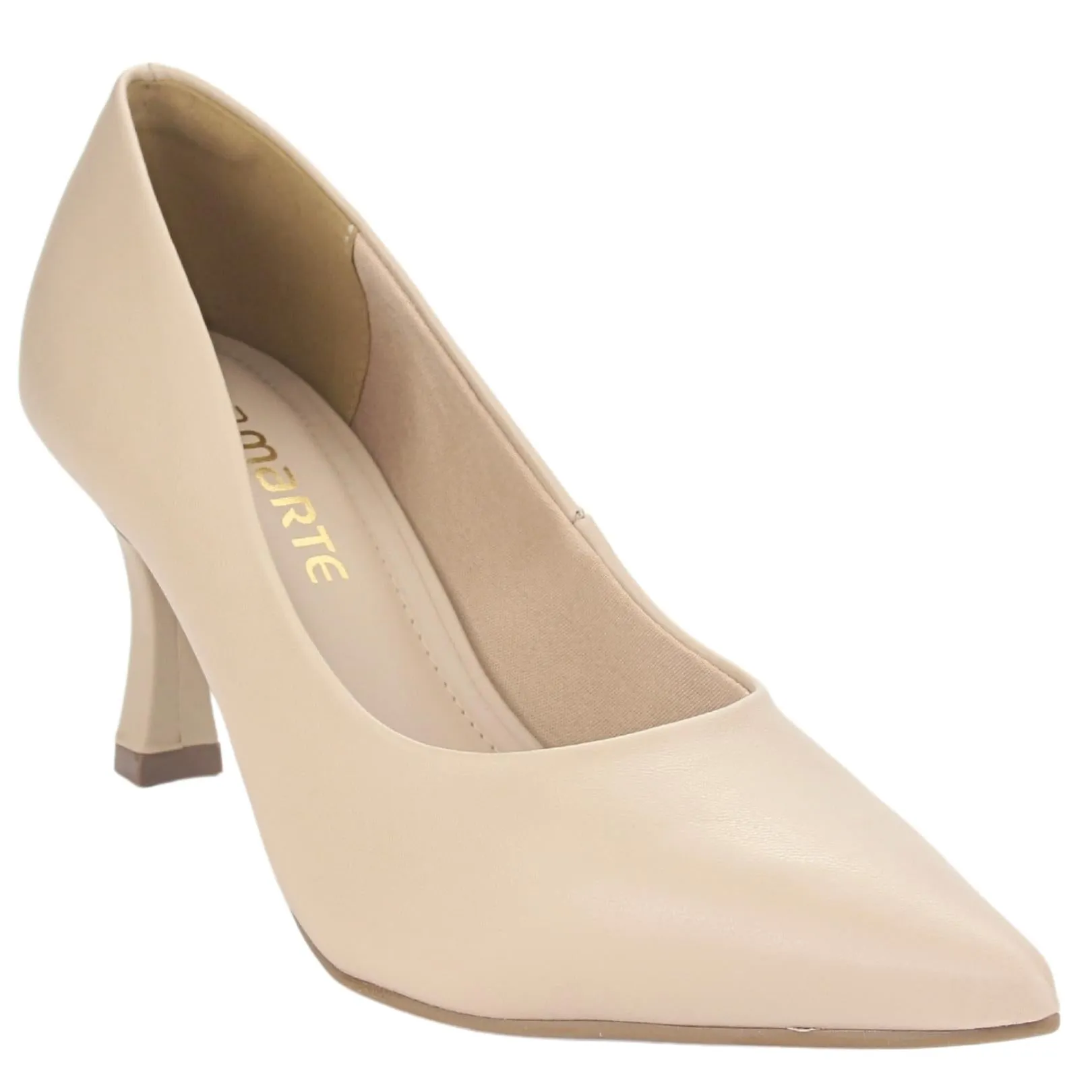 Zapato Via Marte Mujer 23-15707 N Creme Casual
