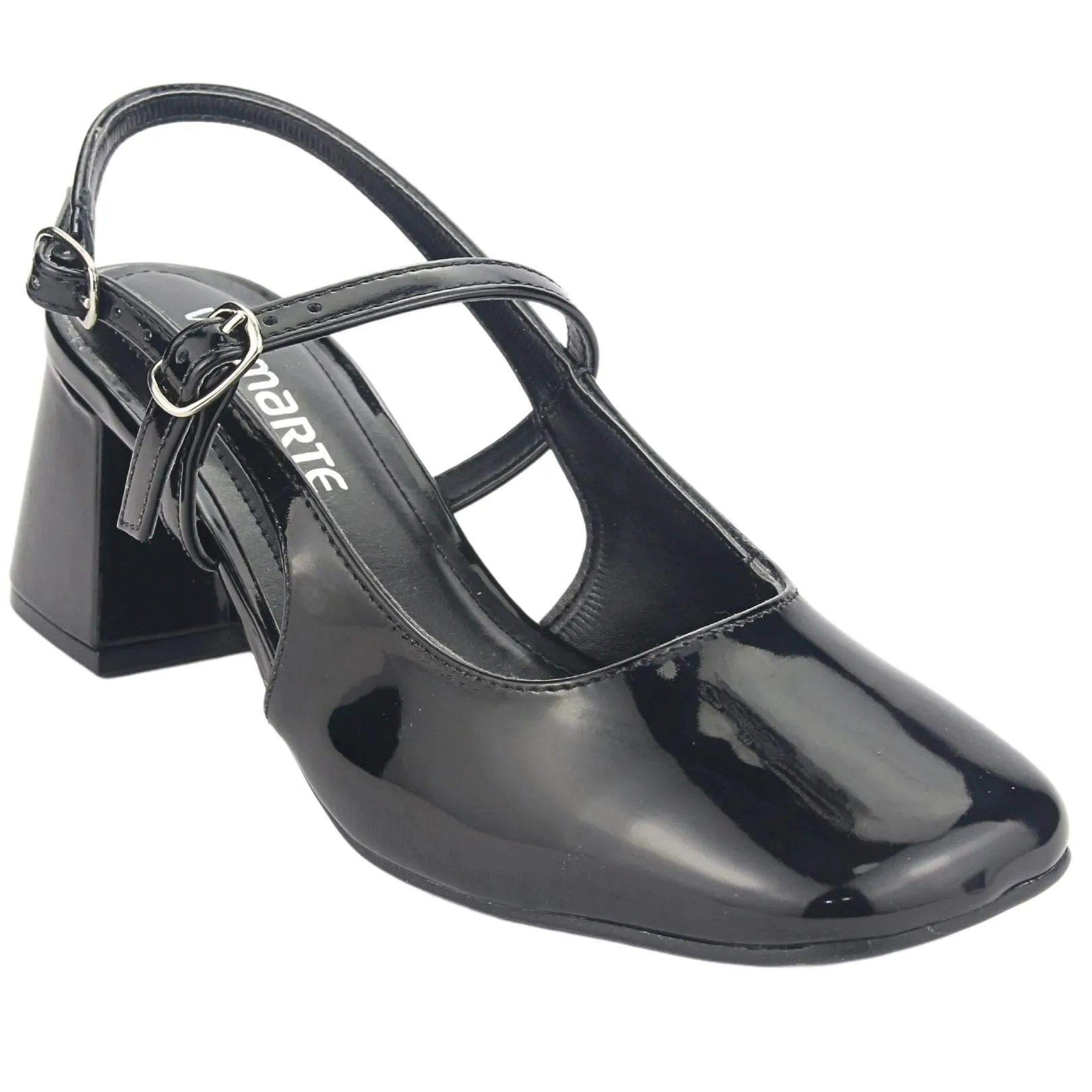 Zapato Via Marte Mujer 23-16801 V Preto Casual