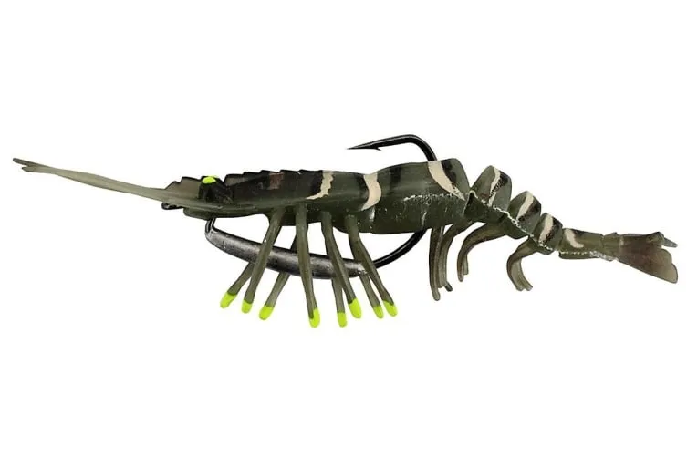 Zerek Live Shrimp Hot Legs 3 Inch Soft Plastic Lure